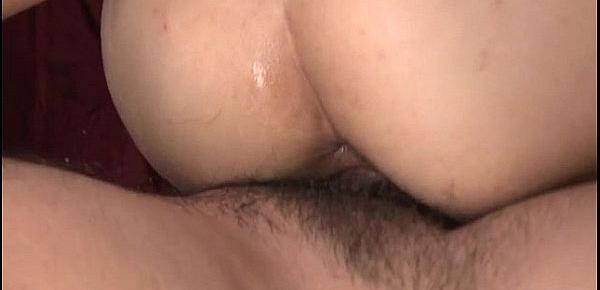  Busty Rei loves cum on her pussy after rough hardcore spectacle